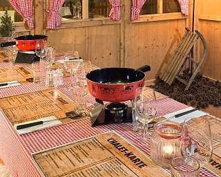 Fondue Chalet Baden exklusiv buchbar Incentive Event