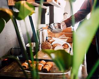 Sonntagsbrunch Quiecki Fruehstueeck BlueCityHotel Langschlaefer